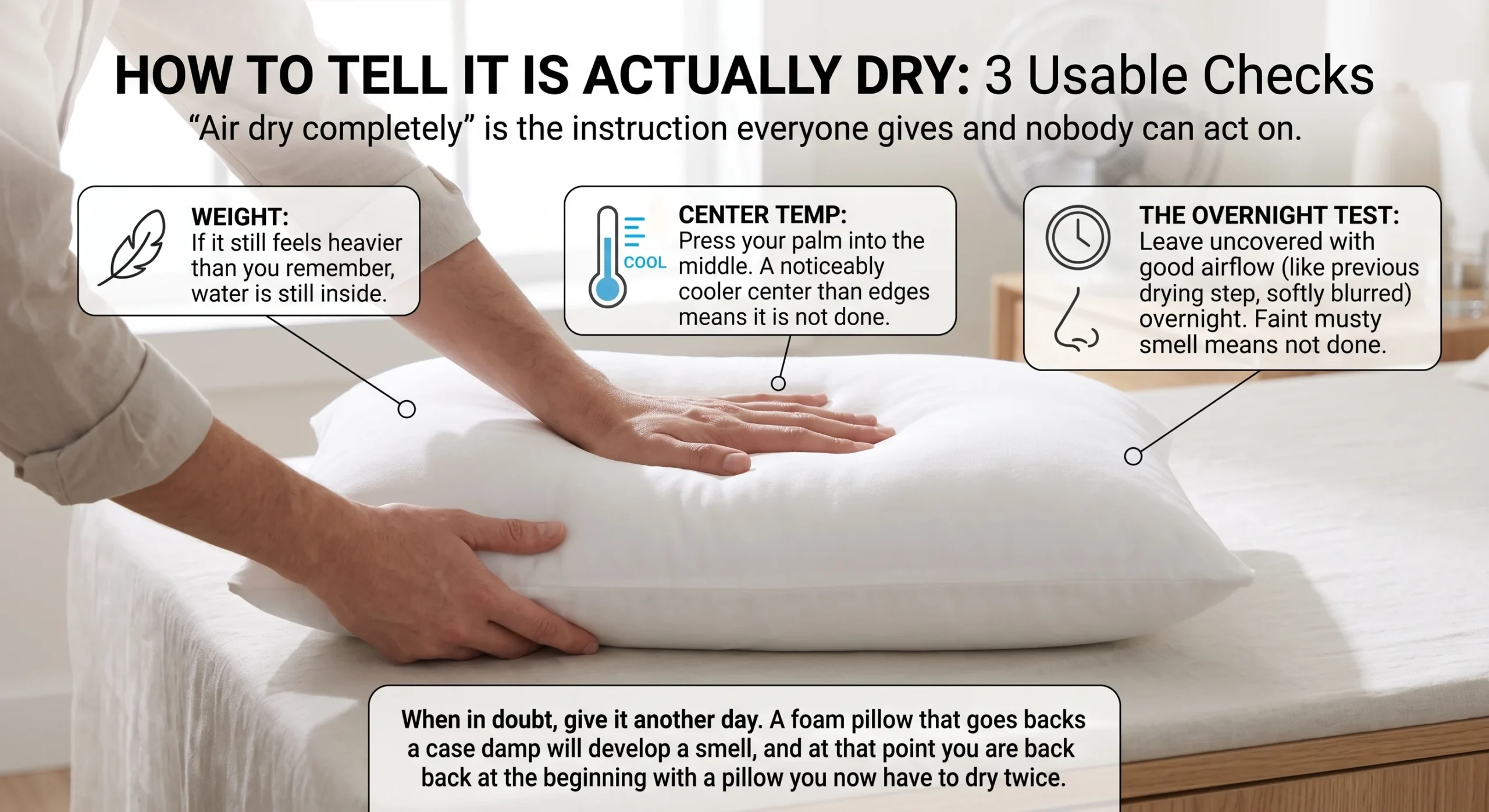 How Often Should You Actually Wash Your Pillows