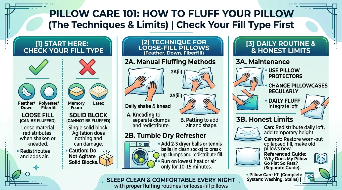 How to Fluff a Pillow