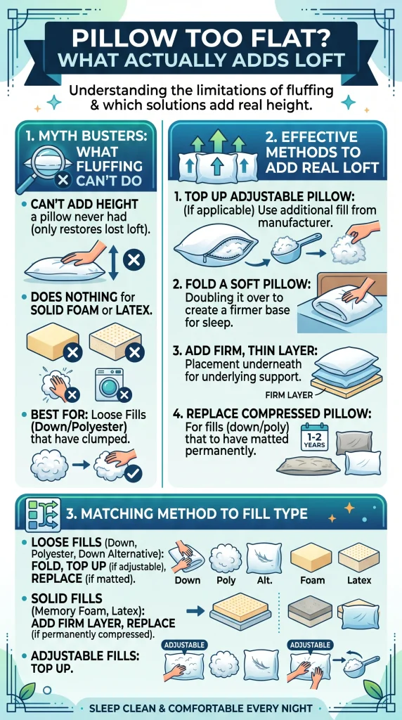 Pillow Too Flat