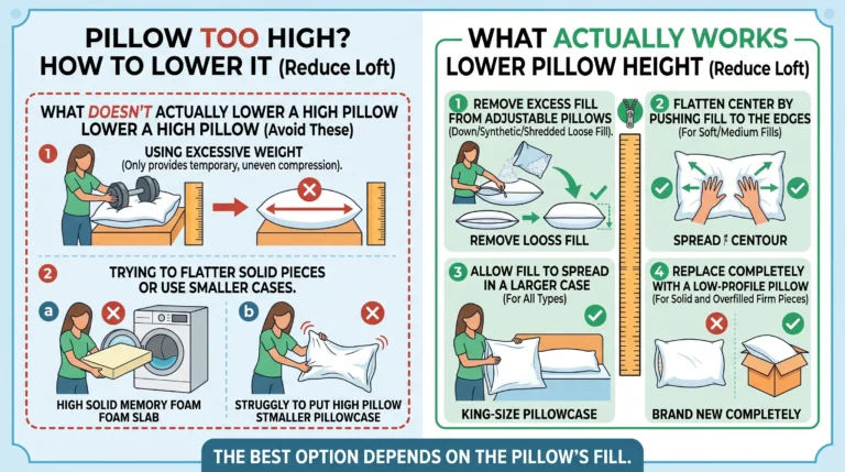Pillow Too High