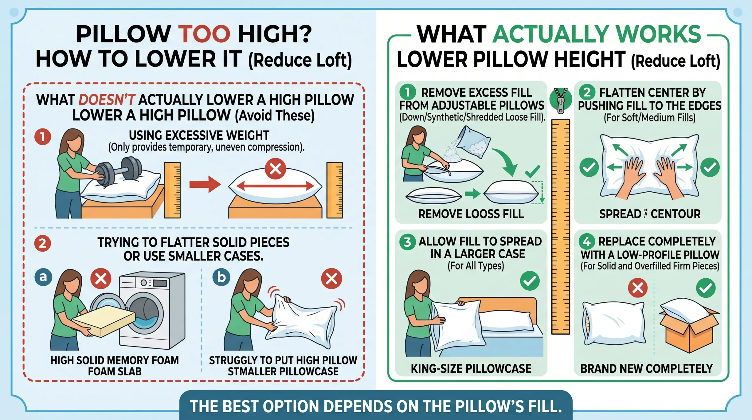 Pillow Too High
